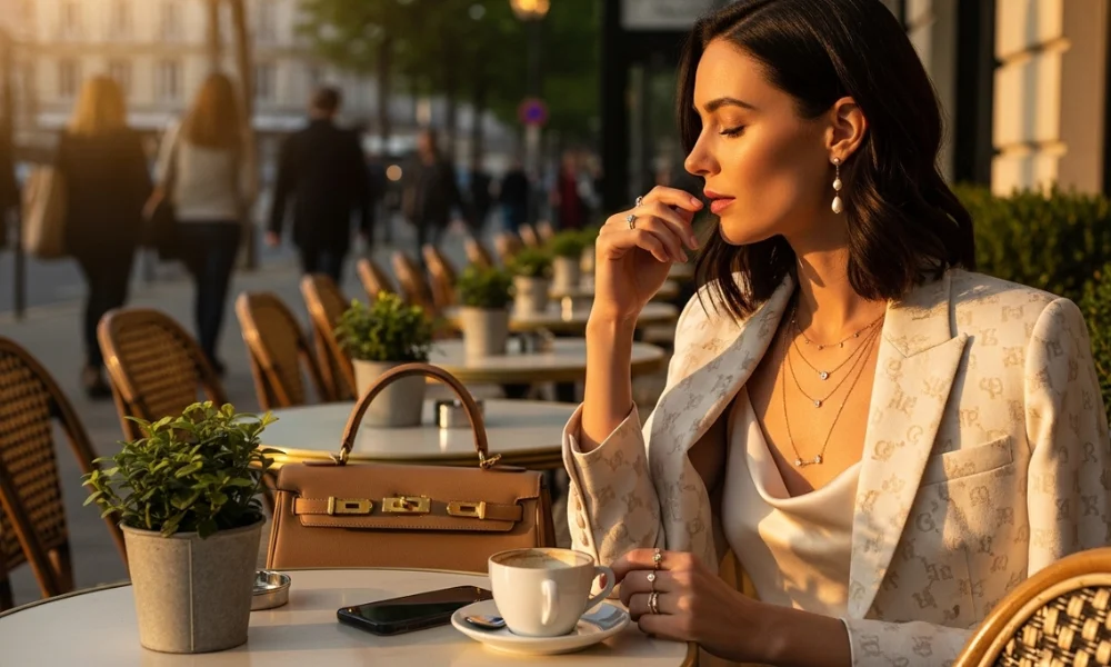 Fashion elegant street style