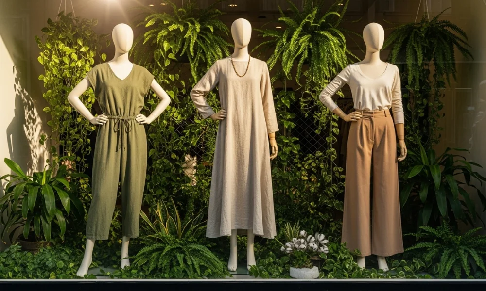 Sustainable fashion 2025 with eco-friendly fabrics