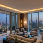 best luxury hotels in Dubai with Dubai cityscape view