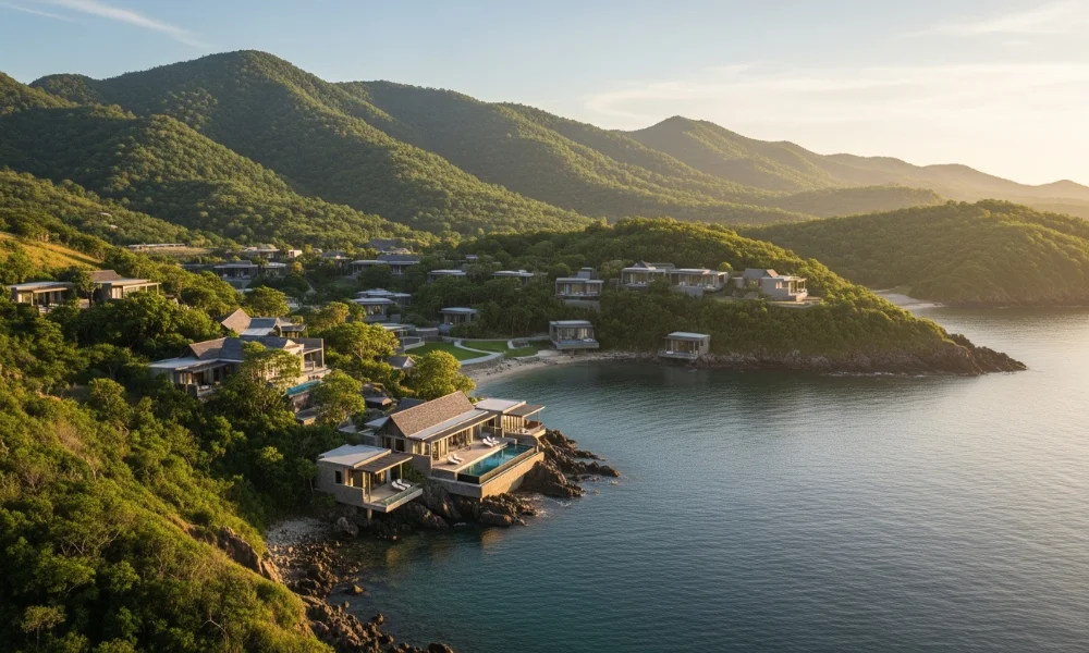 Best luxury resorts nestled in green hills