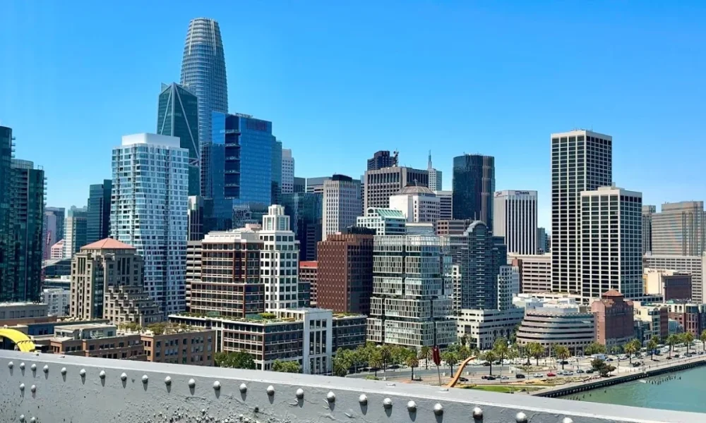 San Francisco skyline, Salesforce Tower