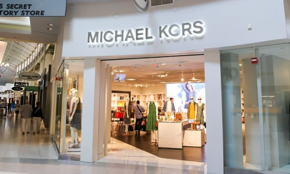 Michael Kors store entrance in a mall