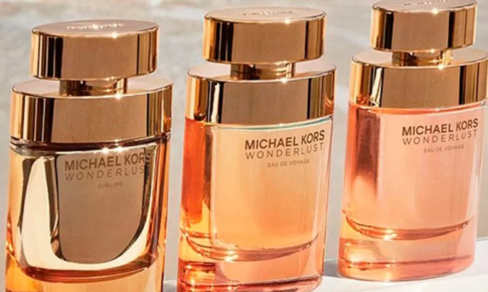 Three Michael Kors Wonderlust perfumes