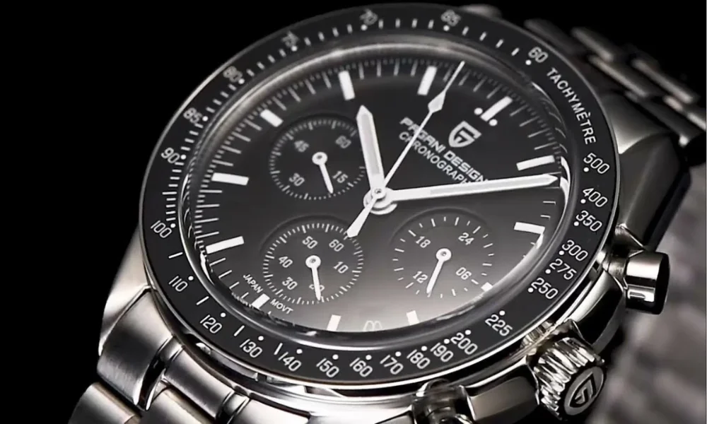 Pagani Design Chronograph watch, black dial