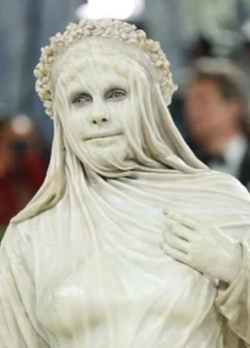 Heidi Klum Marble Statue Met Gala 2026