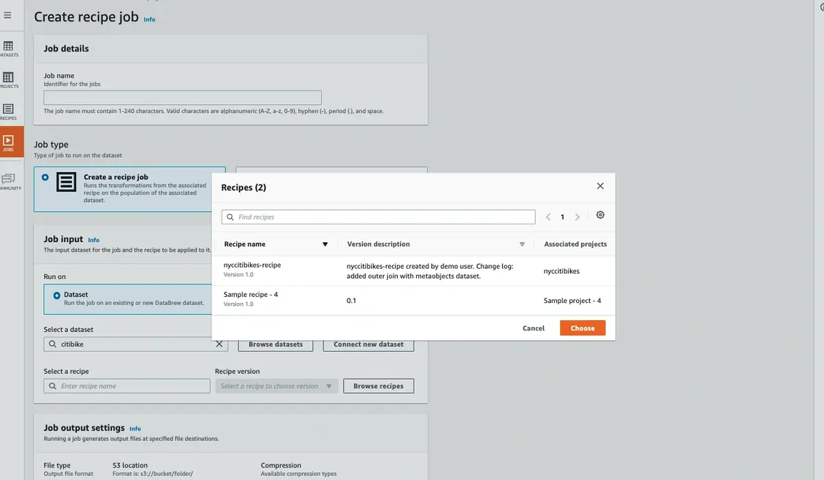 13. AWS Glue DataBrew