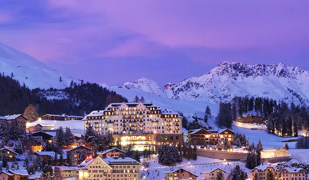 16. St. Moritz, Switzerland