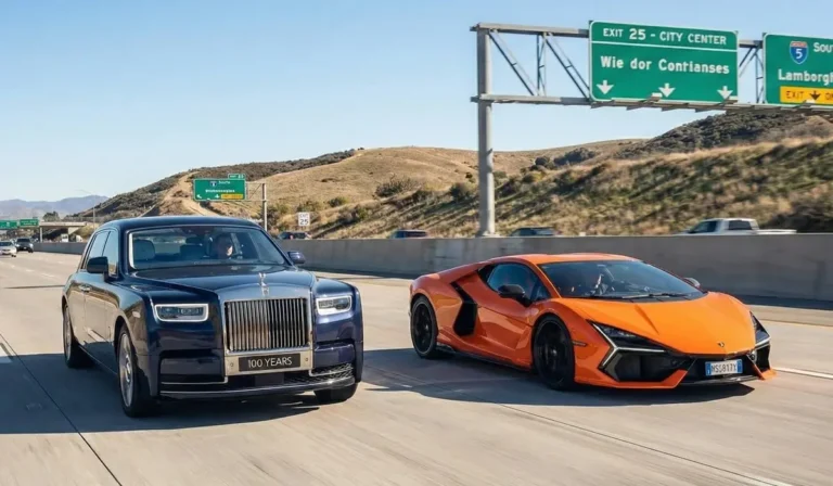 Supercars vs Luxury Sedans