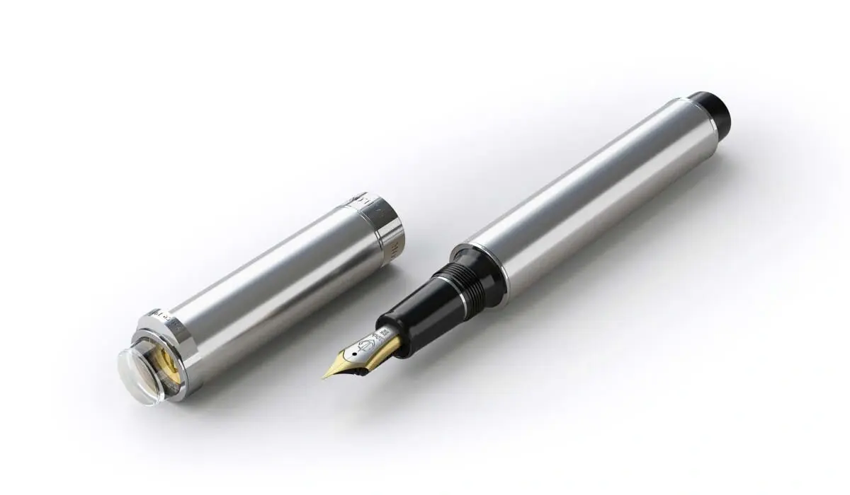 4. Custom Engraved Sterling Silver Pen