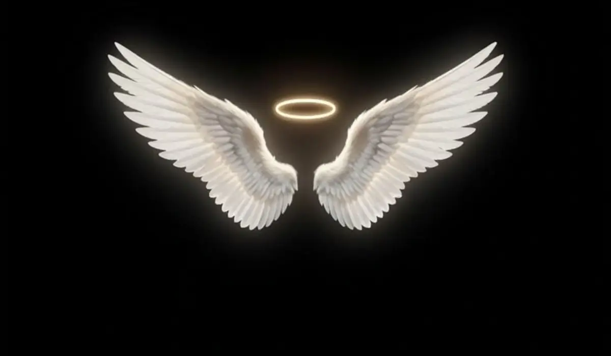 Getting Started with an Angel Wings Drawing