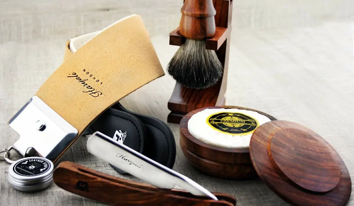 11. Weighted Brass Safety Razor Set