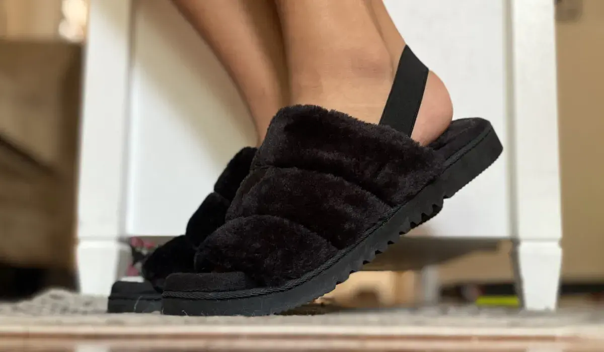 19. Memory Foam Travel Slippers