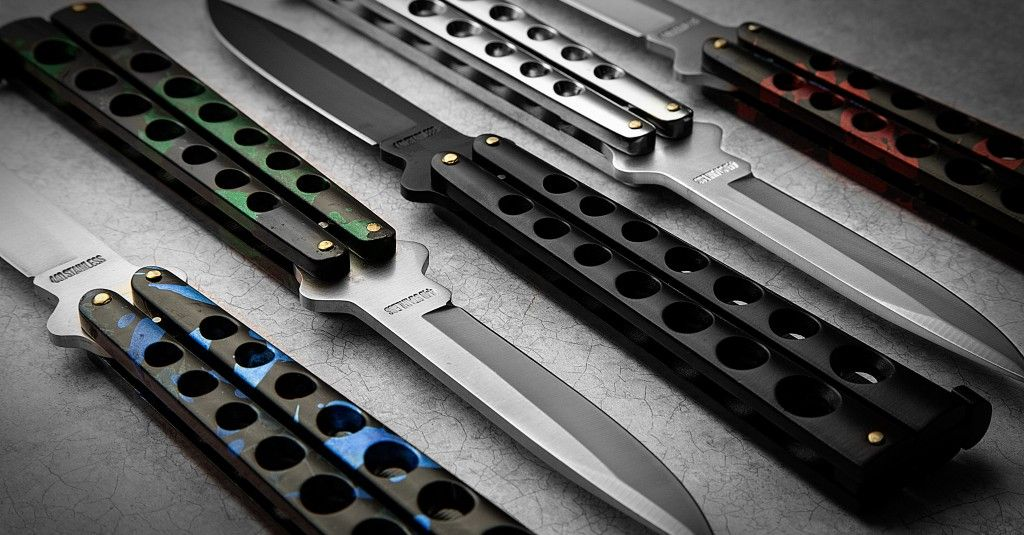 1. A Butterfly Knife Is Defined by Its Distinctive Handles