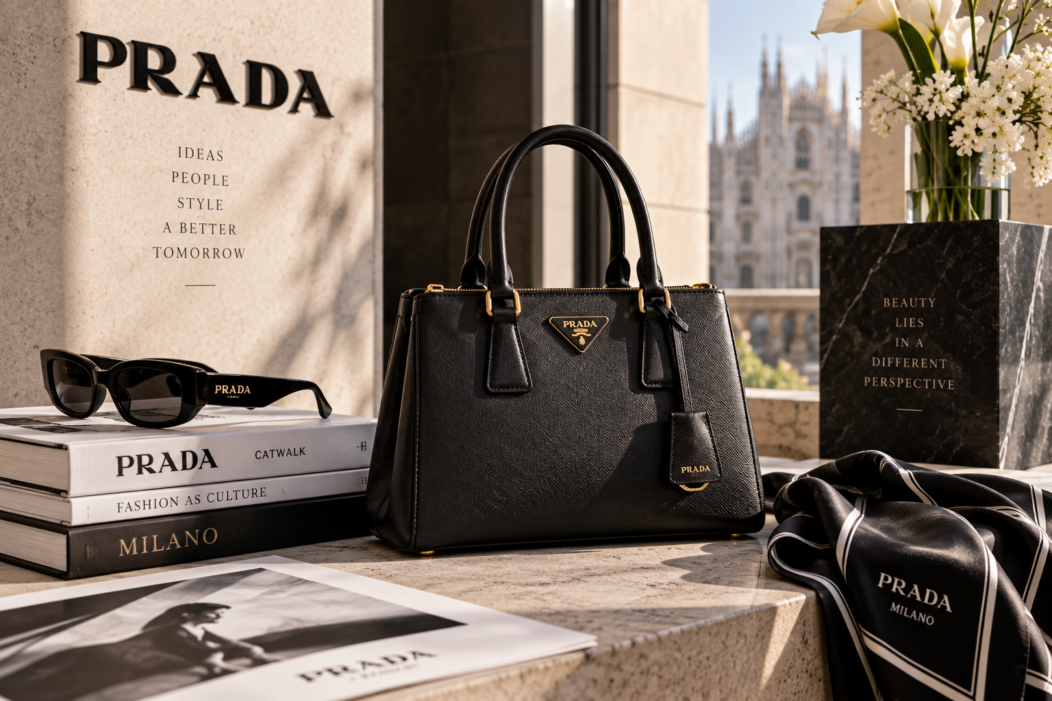 6. Prada: Intellectual, Minimal and Unexpected