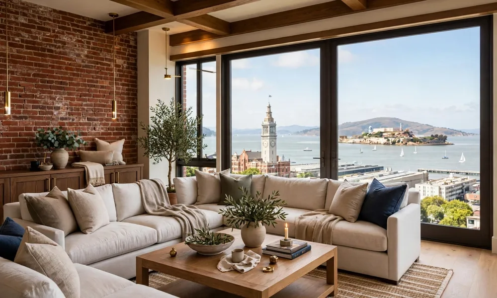 Fairmont Heritage Place Ghirardelli Square luxury residence with Bay view
