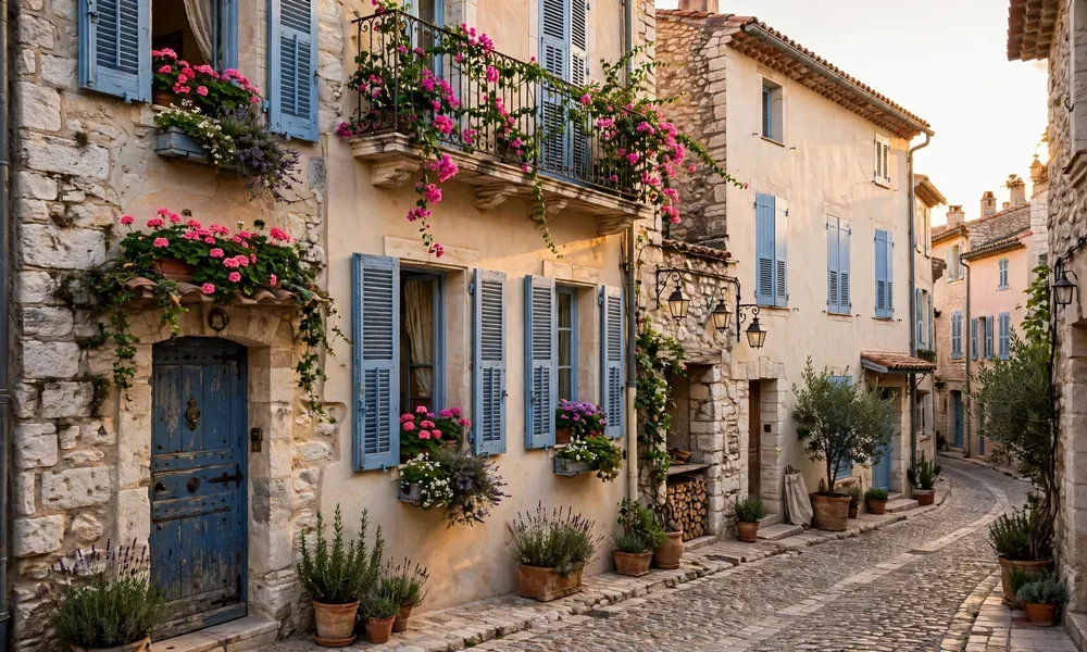 Charming traditional Provençal townhouse in Saint-Tropez historic center