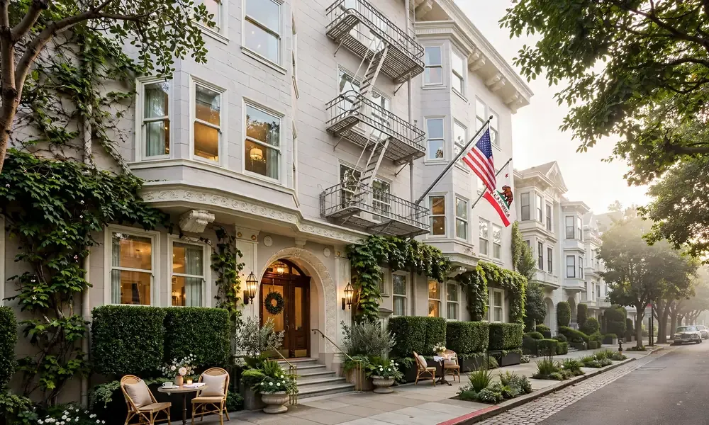 Hotel Drisco luxury boutique hotel in Pacific Heights San Francisco
