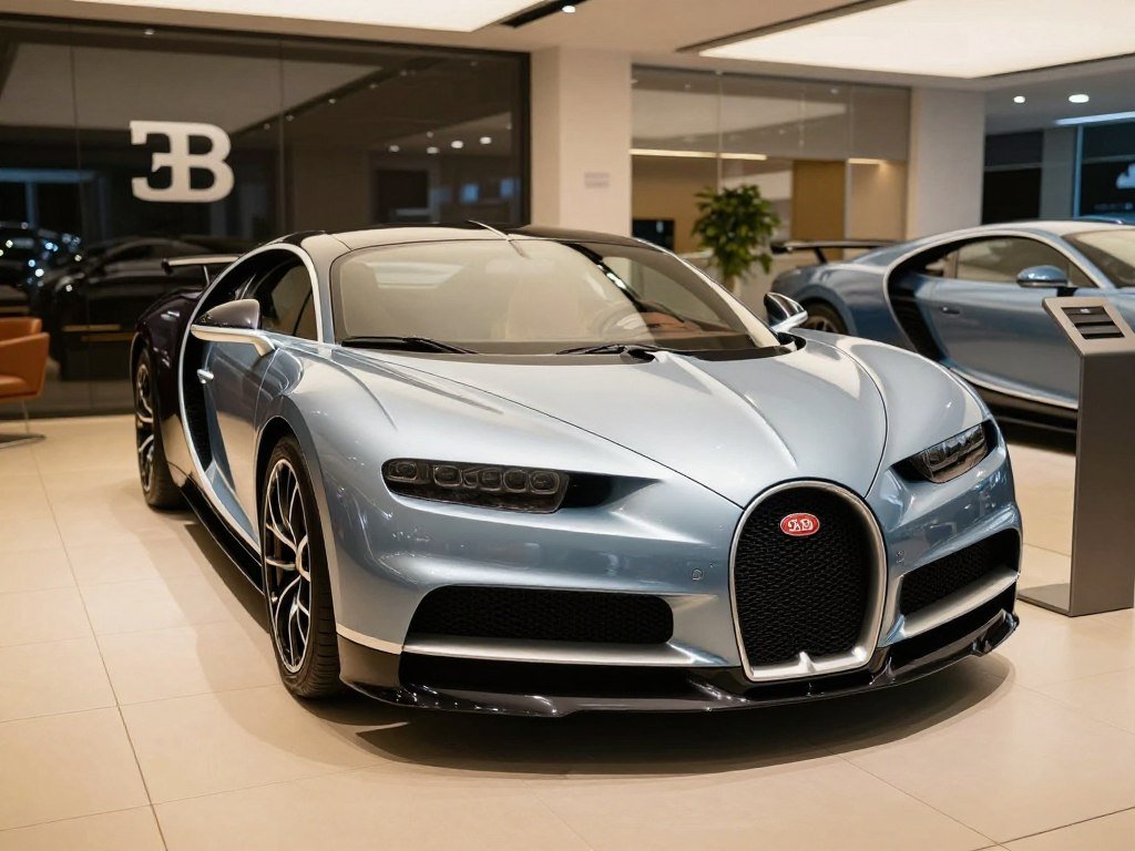A completed Chiron offered through a US dealer A completed Chiron offered through a US dealer