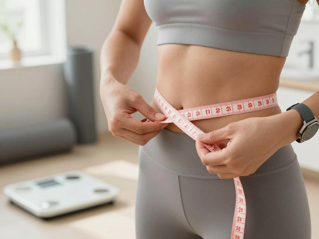 A waist measurement shows one way to track abdominal health