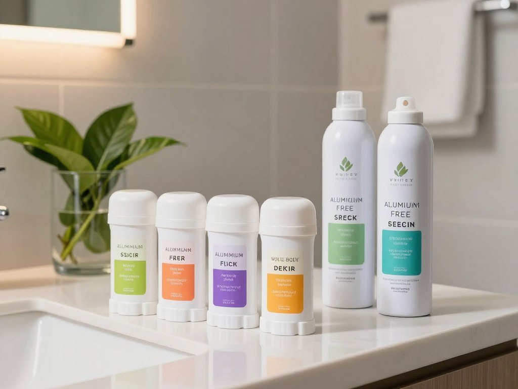 Aluminum-free stick and whole-body deodorant spray options