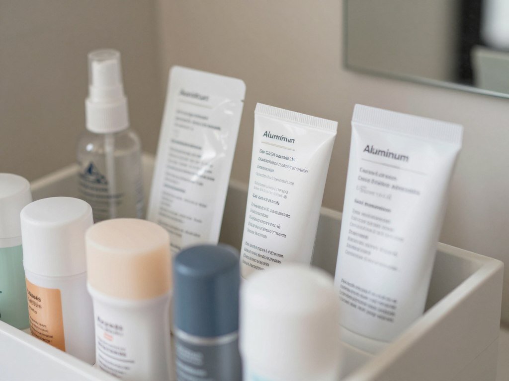 Antiperspirant formulas list aluminum compounds on product labels