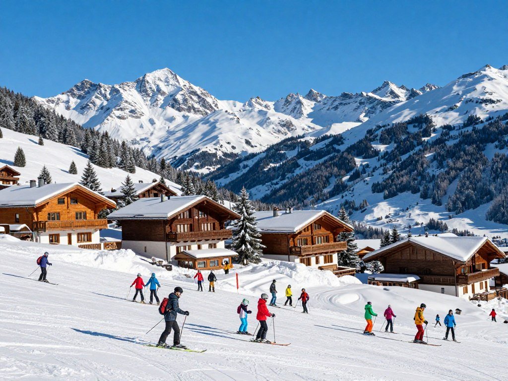 Best luxury ski resorts in the Alps