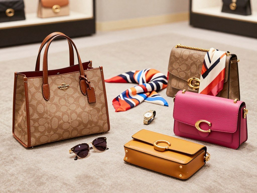 Coach and Michael Kors bags paired with different fashion styles