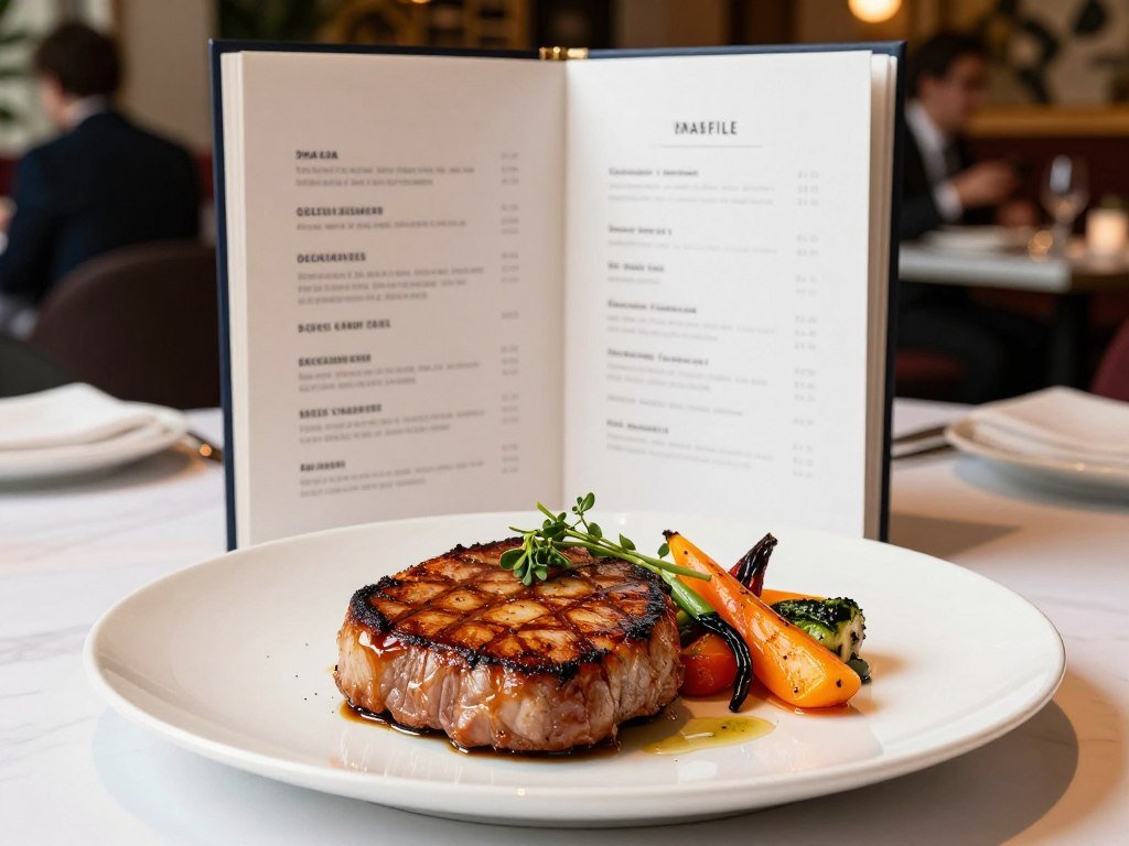 Dry-aged pork cutlets on a new San Diego restaurant menu