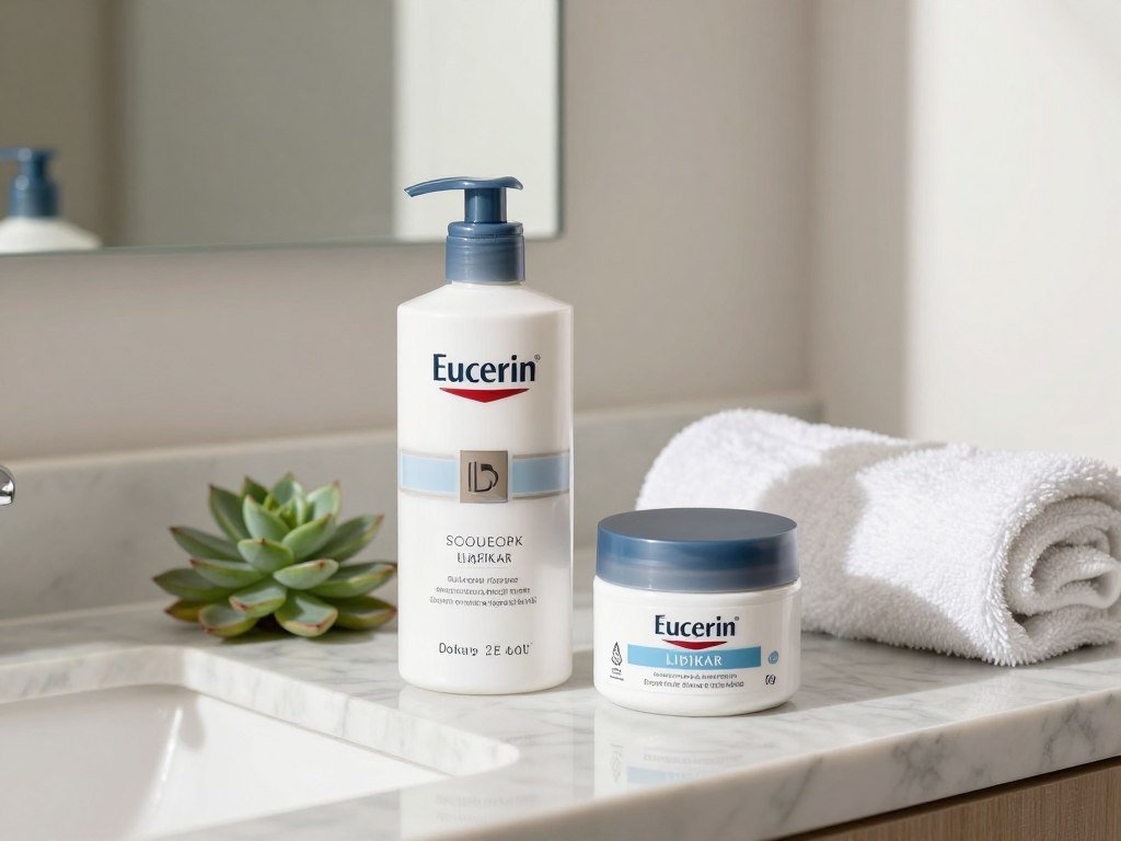 Eucerin and Lipikar products for dry skin care Eucerin and Lipikar products for dry skin care