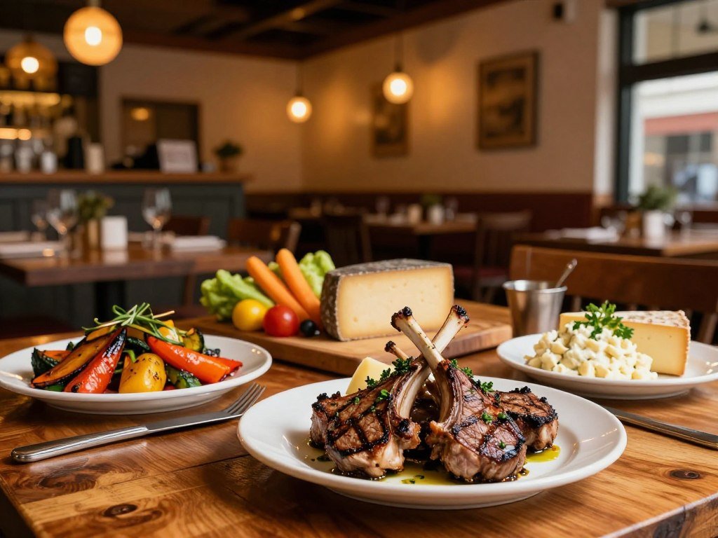 Farm-led Kansas City cooking with lamb and cheese