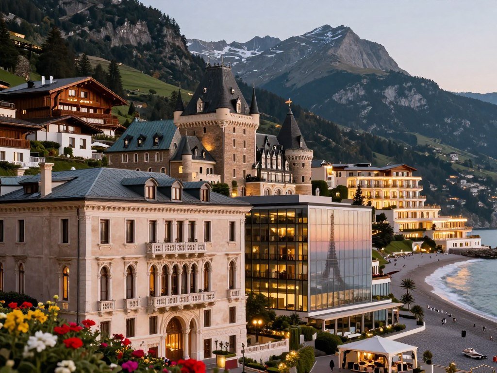 Five distinct European luxury hotels for a celebration stay