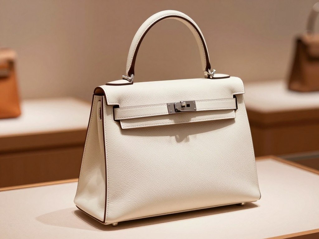 Hermès Kelly bag showing restrained leather craftsmanship