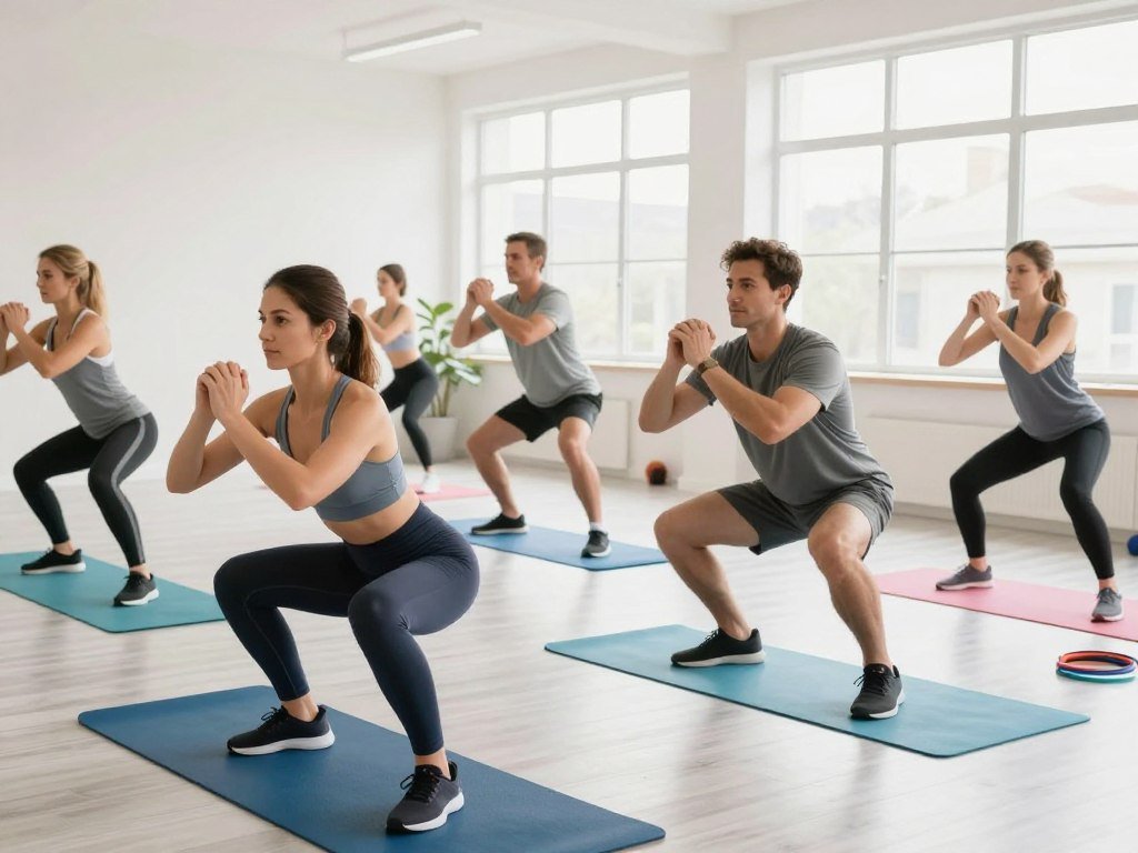 Home HIIT workout with low-impact interval choices Home HIIT workout with low-impact interval choices