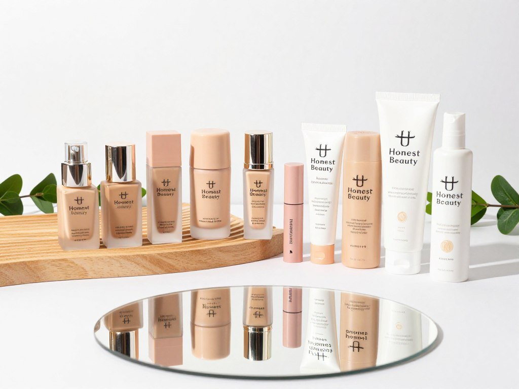Honest Beauty products lined up for a quick review comparison Honest Beauty products lined up for a quick review comparison