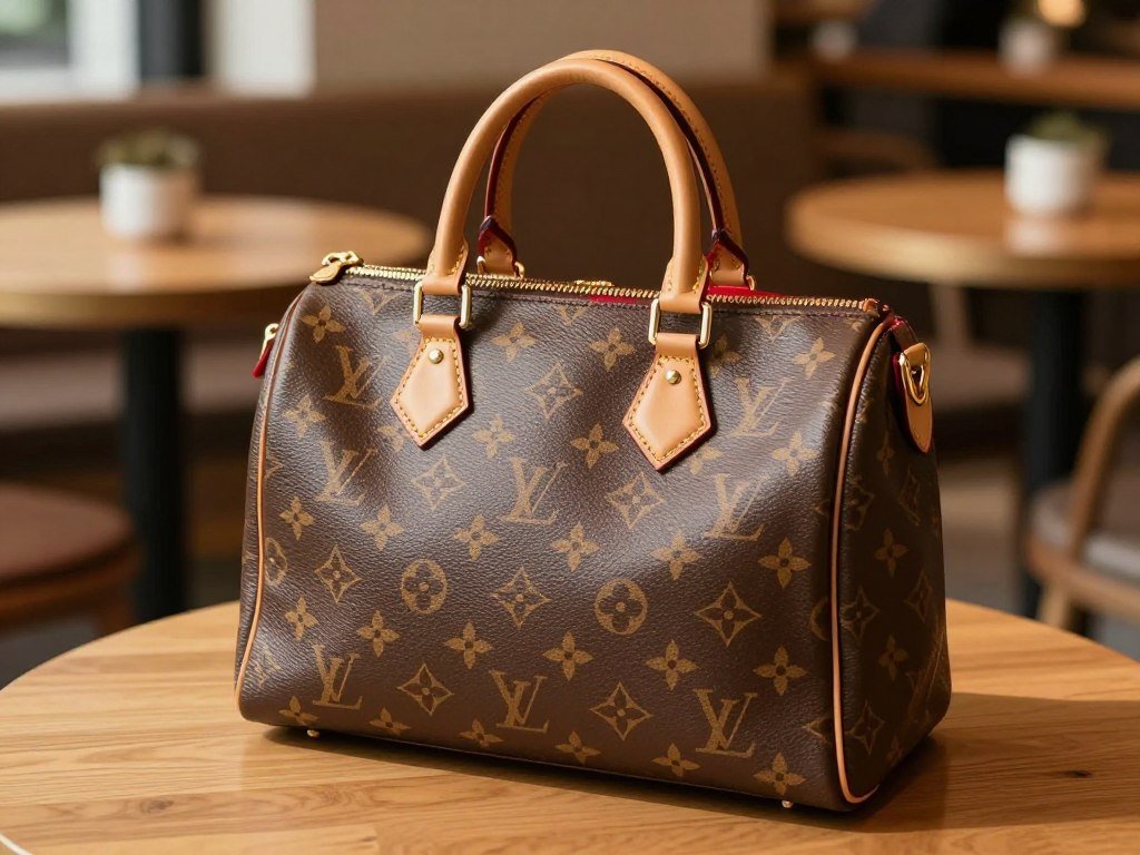 Louis Vuitton Speedy handbag ready for regular everyday use Louis Vuitton Speedy handbag ready for regular everyday use