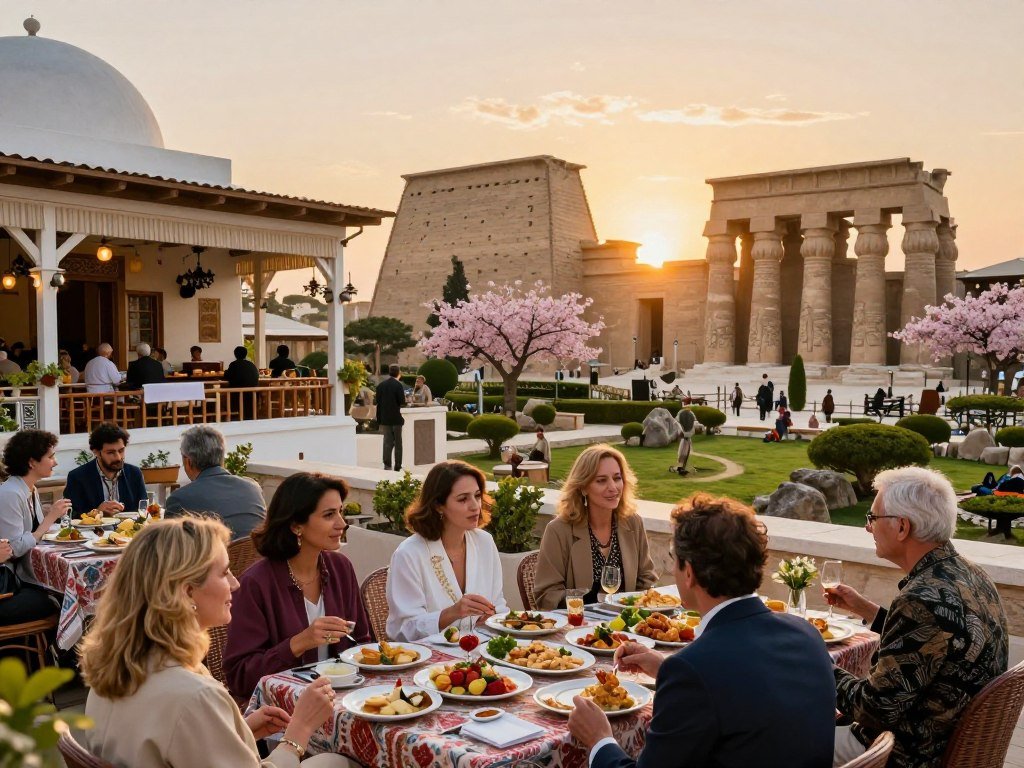 Luxury travelers explore culture and food across Greece, Luxor, and Japan Luxury travelers explore culture and food across Greece, Luxor, and Japan