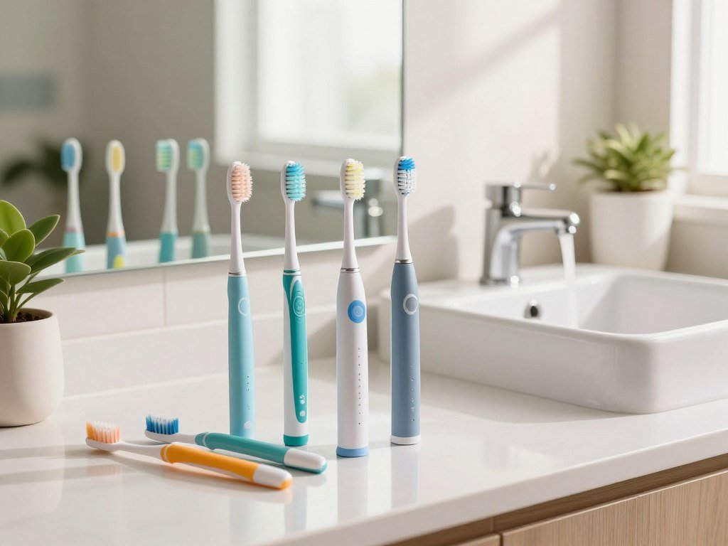 Manual and powered toothbrush options for different daily routines Manual and powered toothbrush options for different daily routines