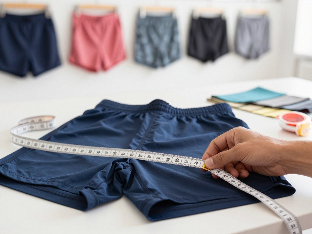 Measuring an active shorts inseam for comfortable fit and coverage Measuring an active shorts inseam for comfortable fit and coverage