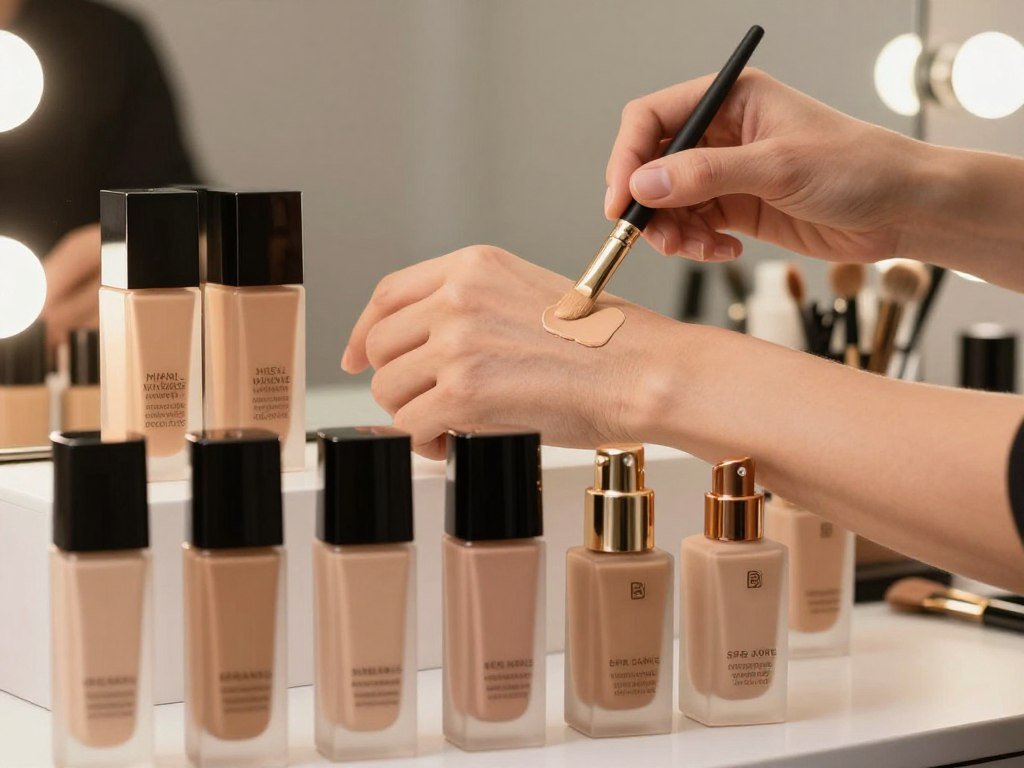 Medium coverage foundation choices with satin and natural finishes Medium coverage foundation choices with satin and natural finishes