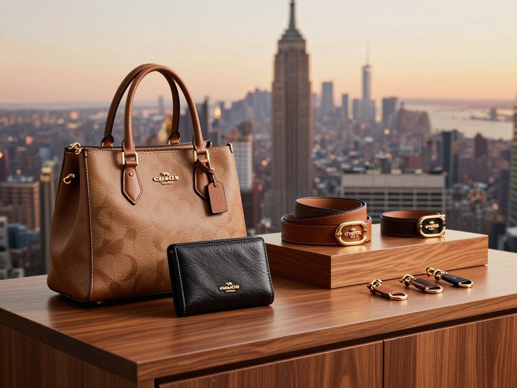 New York leather goods that reflect Coach brand history