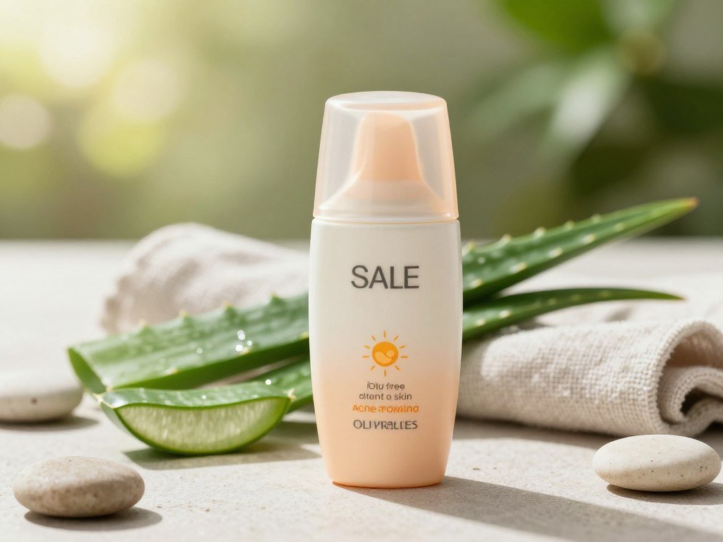 Oil-free tinted sunscreen and mineral formula for acne-prone skin Oil-free tinted sunscreen and mineral formula for acne-prone skin