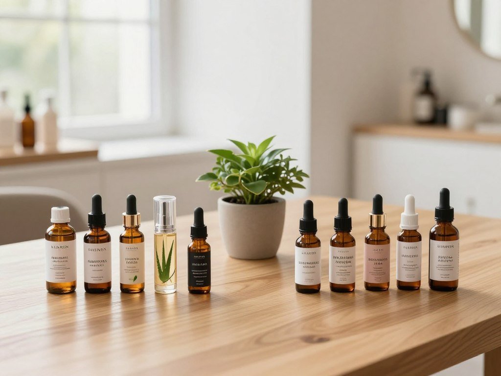 Peptide and plant-based brow serum options for different shoppers