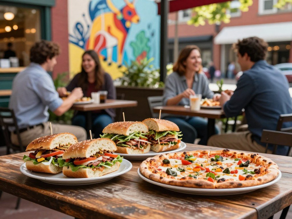 Piccolina Italian sandwiches and pizza in River Arts District Piccolina Italian sandwiches and pizza in River Arts District