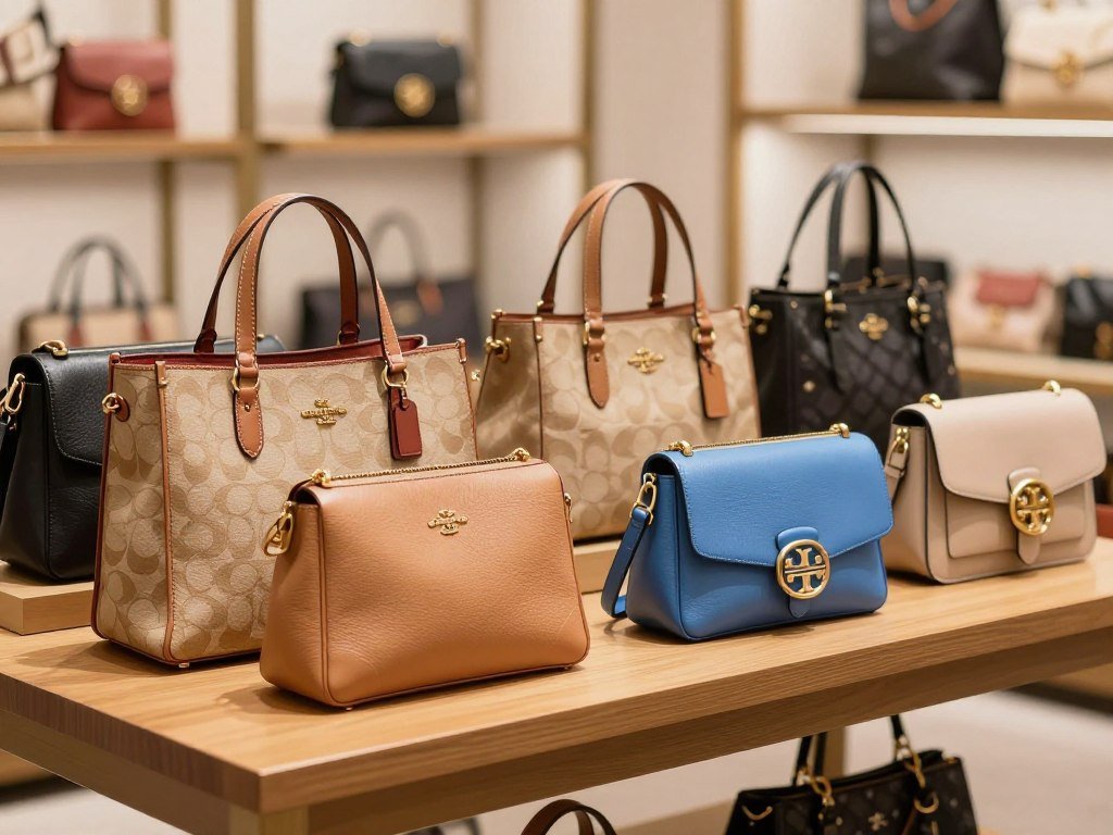 Pre-owned Coach and Tory Burch handbags ready for resale Pre-owned Coach and Tory Burch handbags ready for resale