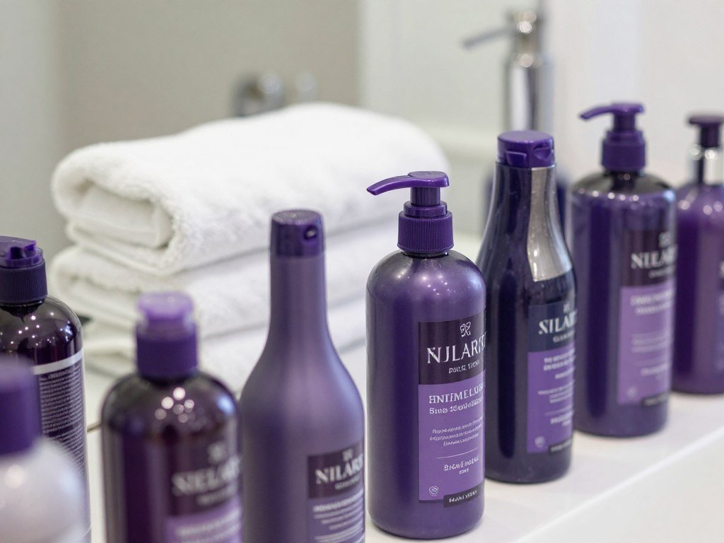 Purple shampoo options for natural silver and gray hair Purple shampoo options for natural silver and gray hair