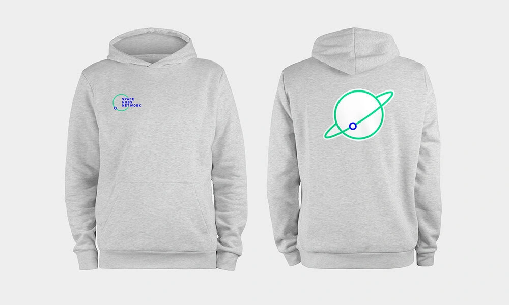 Front and back views of a light gray hoodie on a plain background-How Premium Bear Skin Hoodie is Made