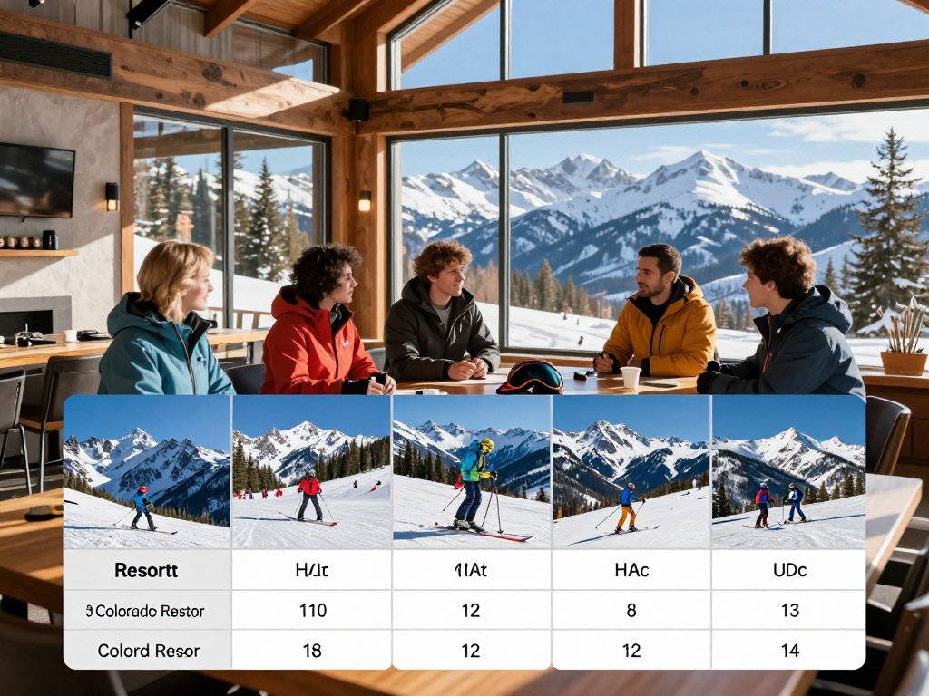 Resort comparison table helps skiers weigh Colorado terrain