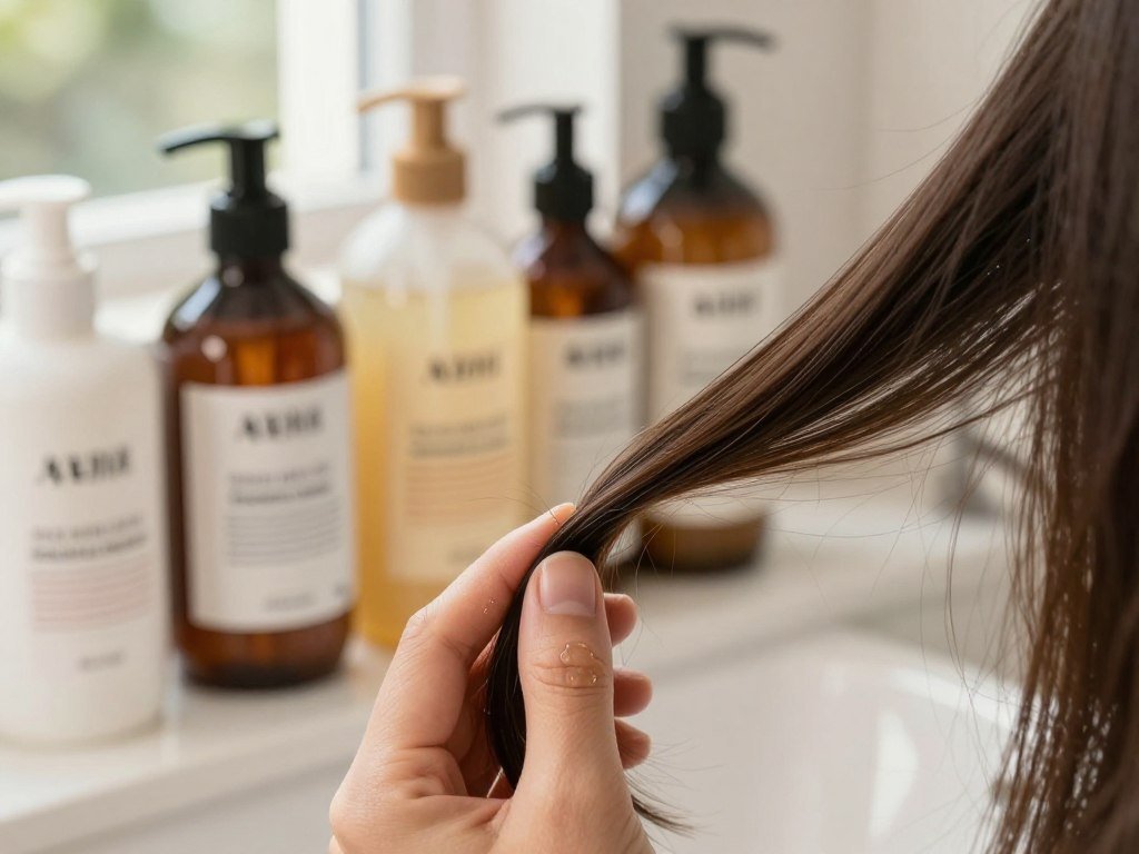 Root oil and strand texture checks for choosing hair products Root oil and strand texture checks for choosing hair products