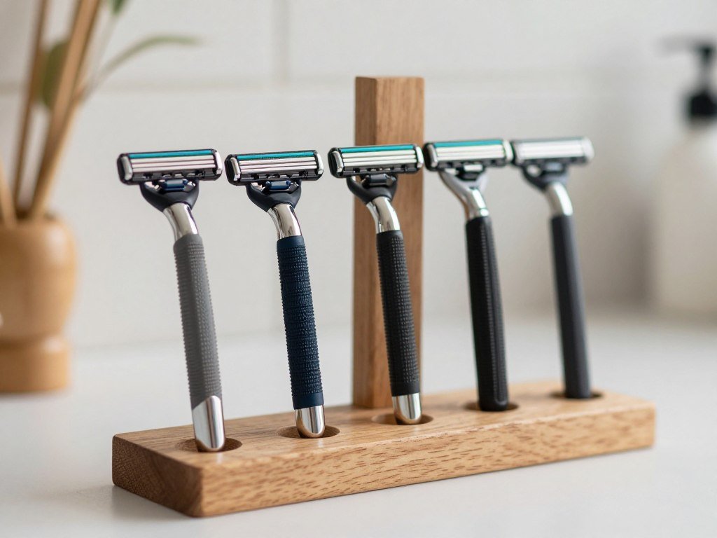 Safety razors with mild exposure for sensitive skin Safety razors with mild exposure for sensitive skin