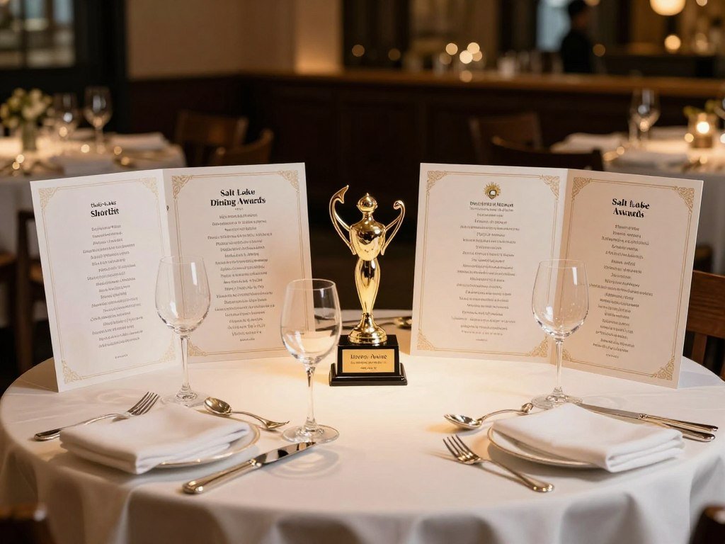 Salt Lake dining awards alongside a restaurant shortlist